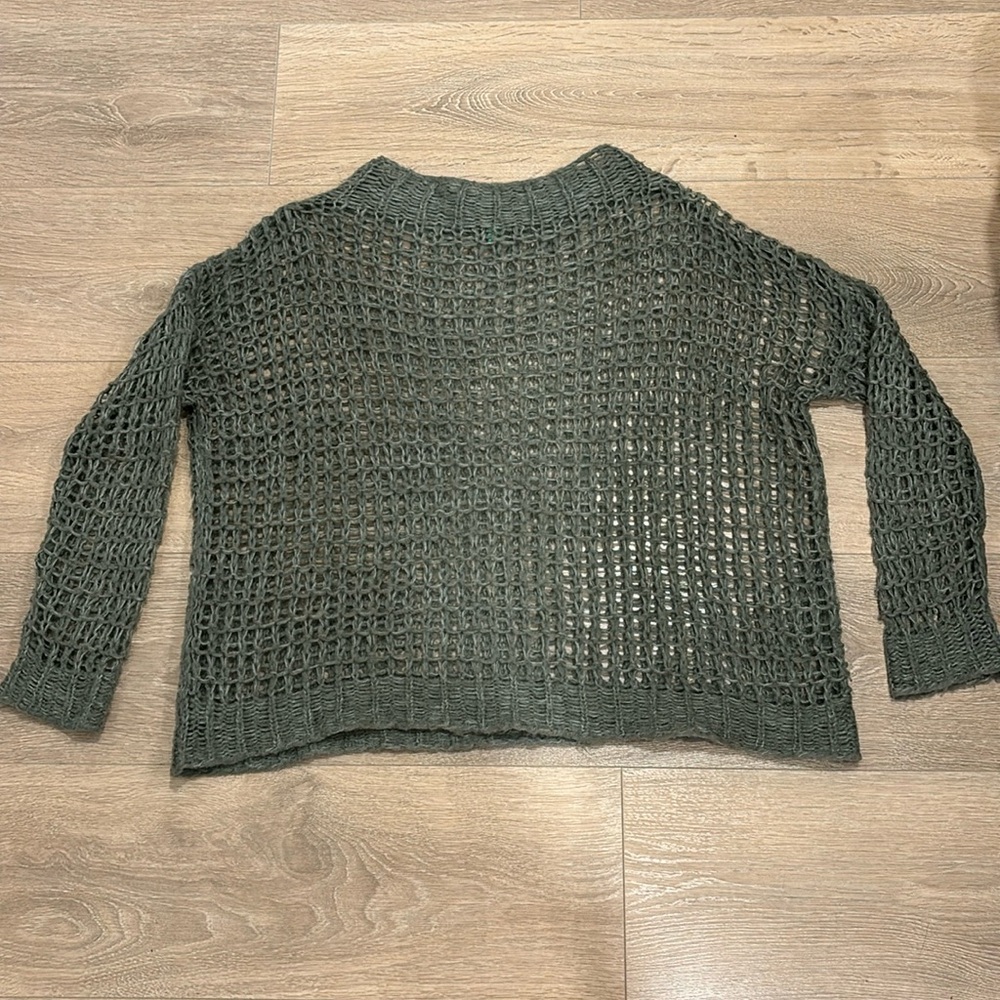 Sheer sweater